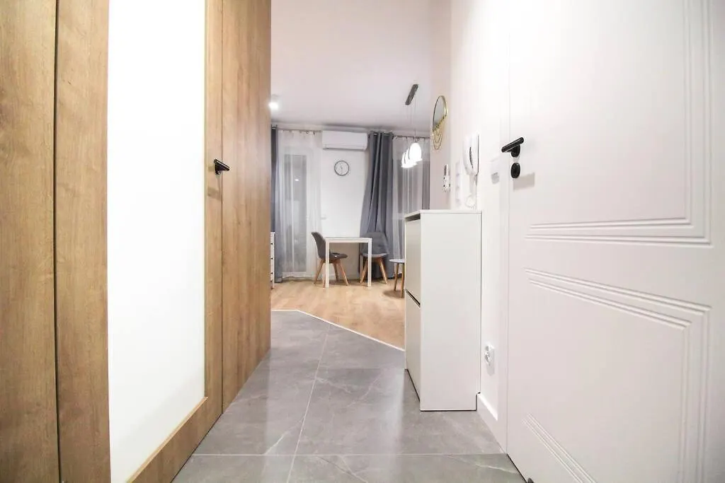 קרקוב Funkcjonalny Apartament W Budynku Z Tarasem-Wawel דירה